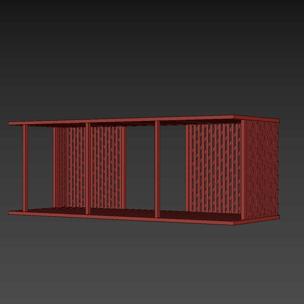 Gazebo scene outdoor 2 3D model_18