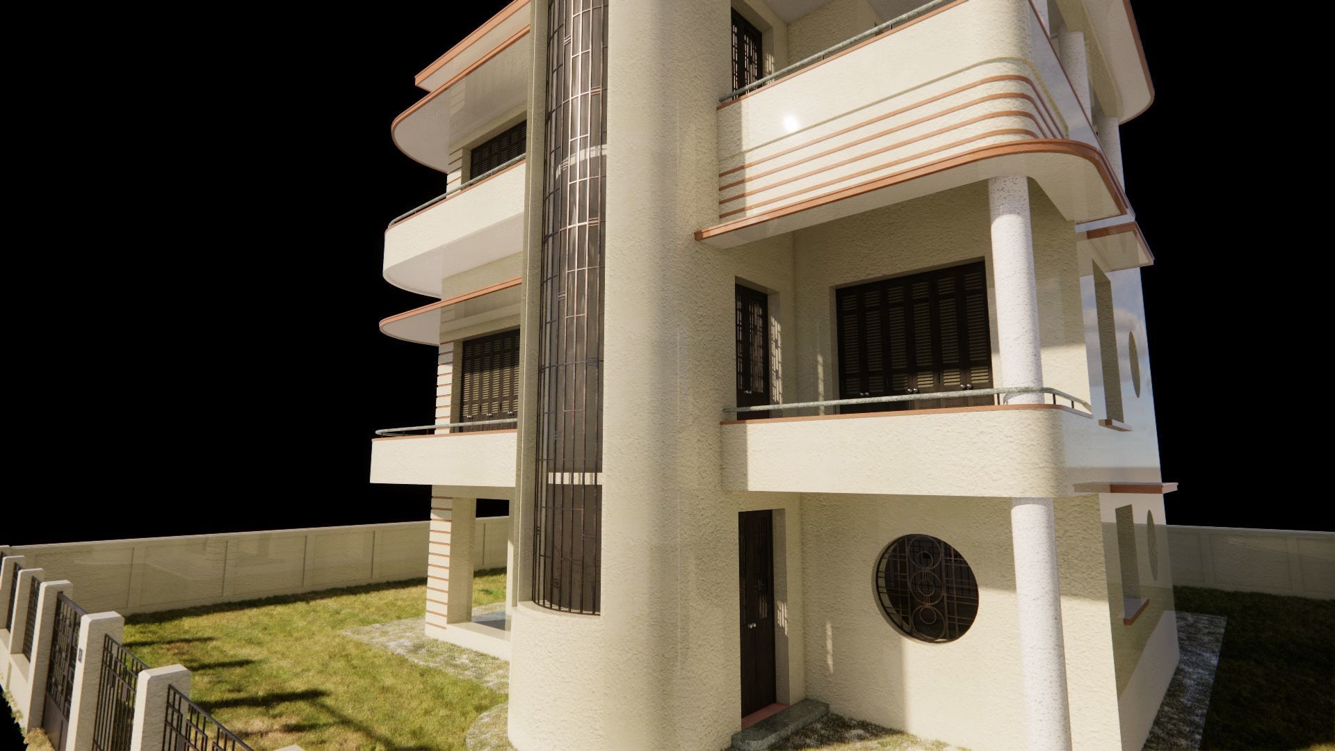 old house-Old Abandoned House 3D model_9