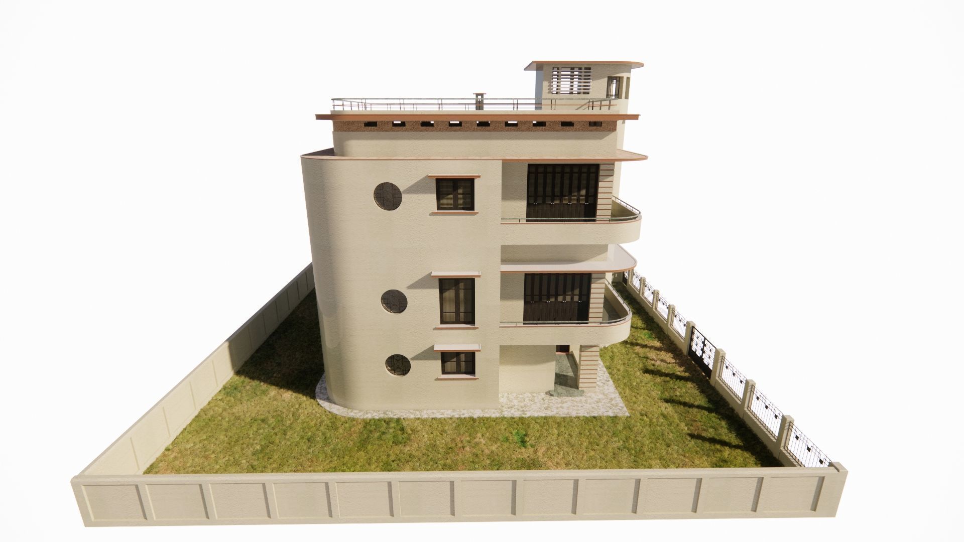 old house-Old Abandoned House 3D model_20