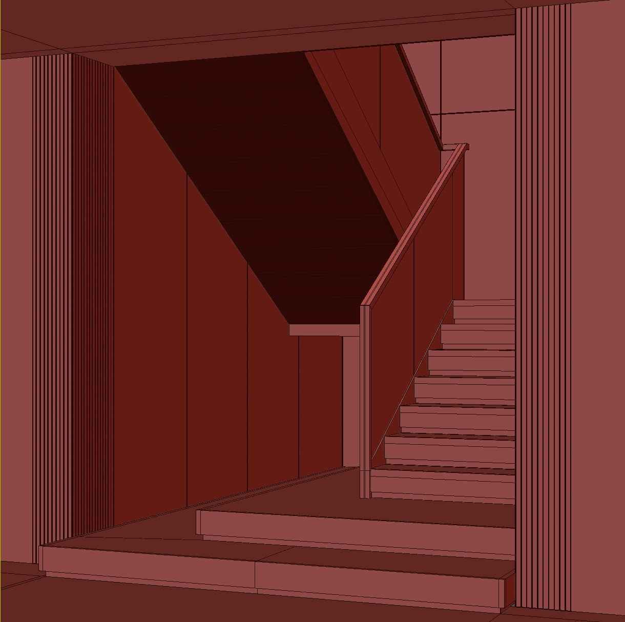 Marble staircase 19 3D model_26