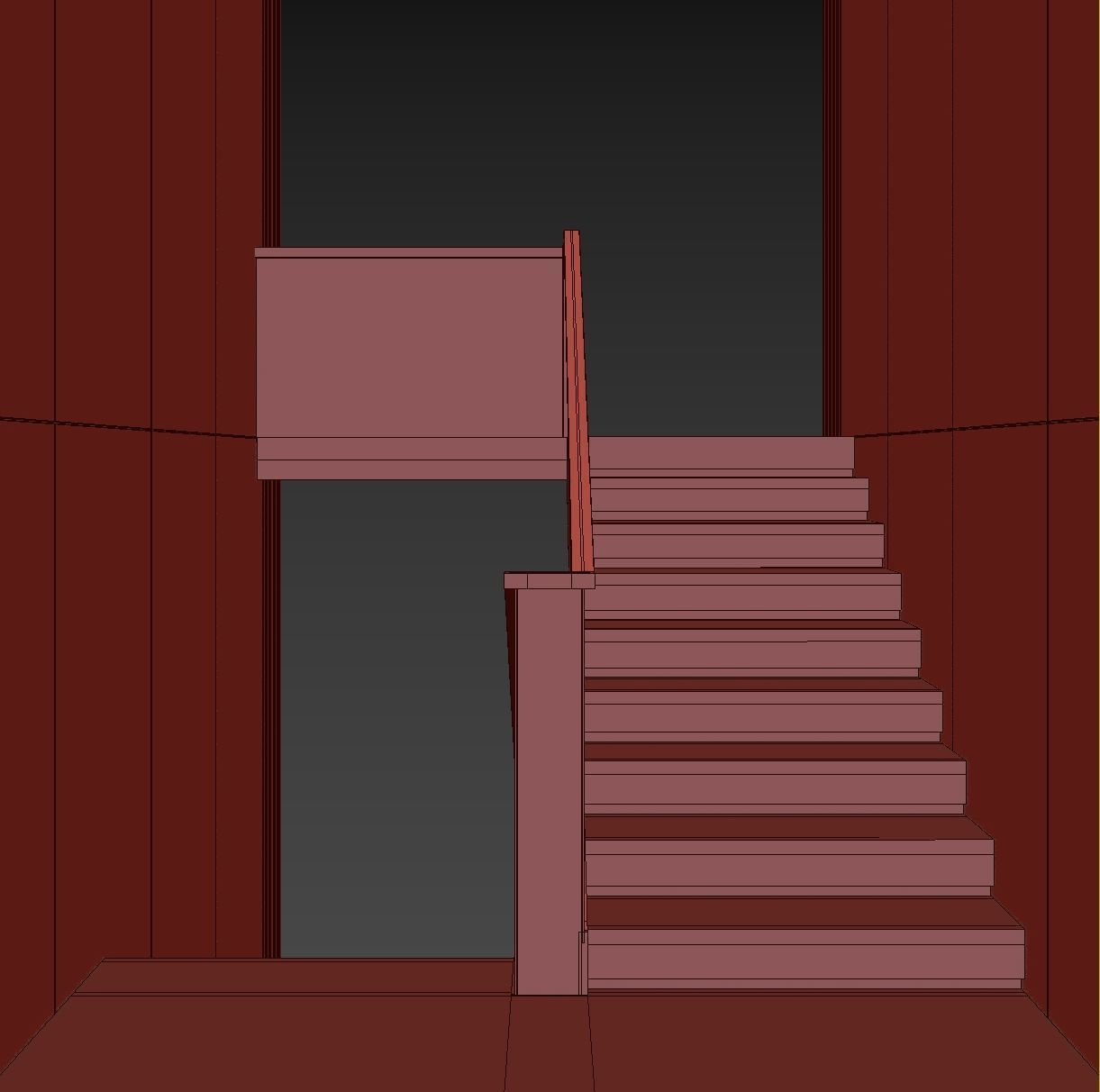 Marble staircase 19 3D model_27