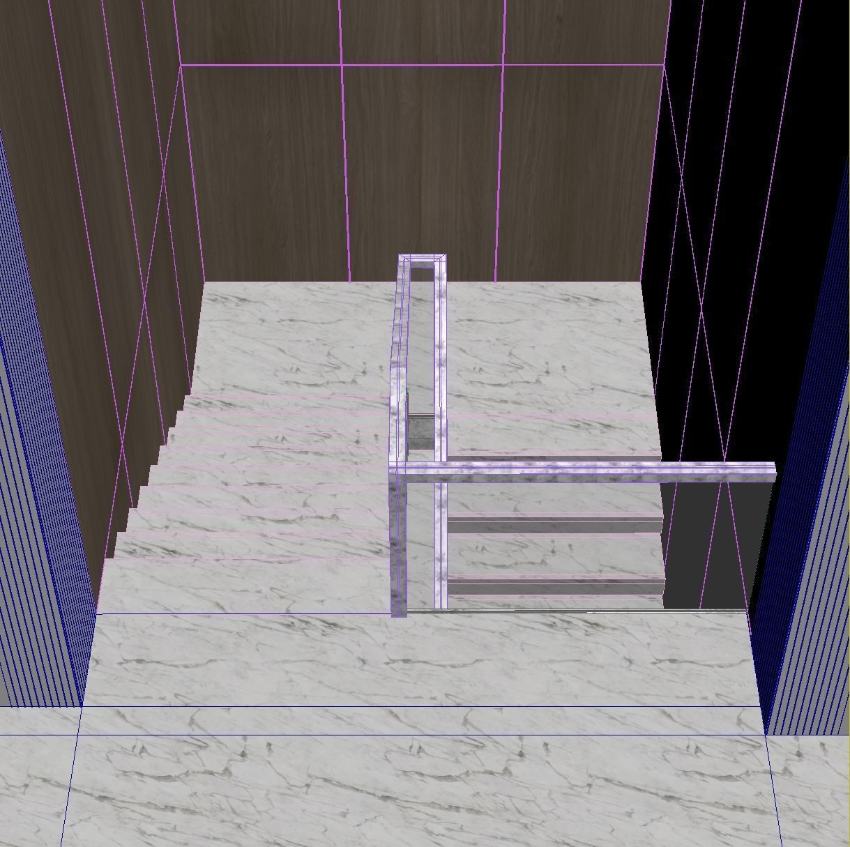 Marble staircase 19 3D model_22