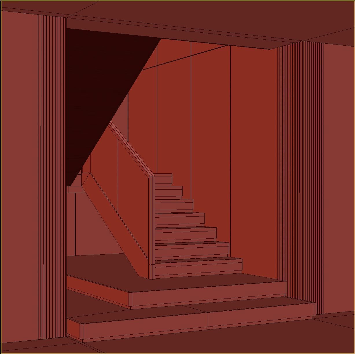 Marble staircase 19 3D model_19
