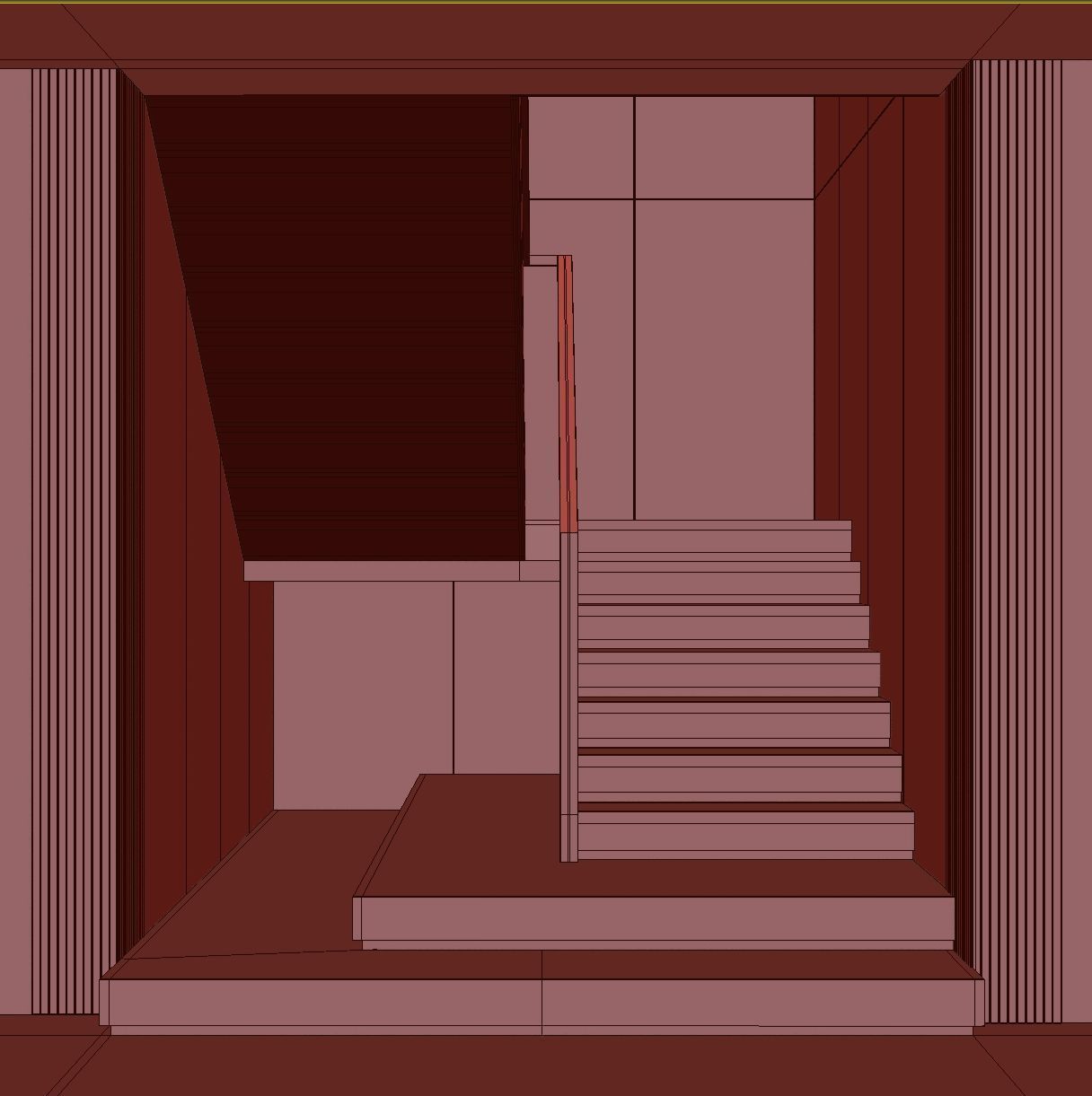Marble staircase 19 3D model_12