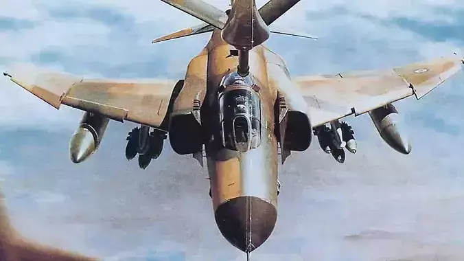 McDonnell Douglas F-4 Phantom 3D model