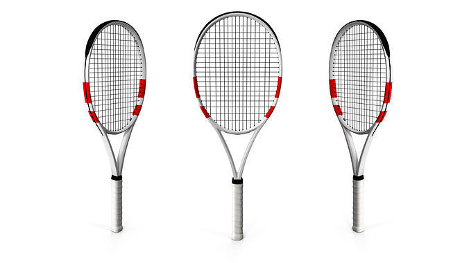 Pure Strike Racquet  3D model