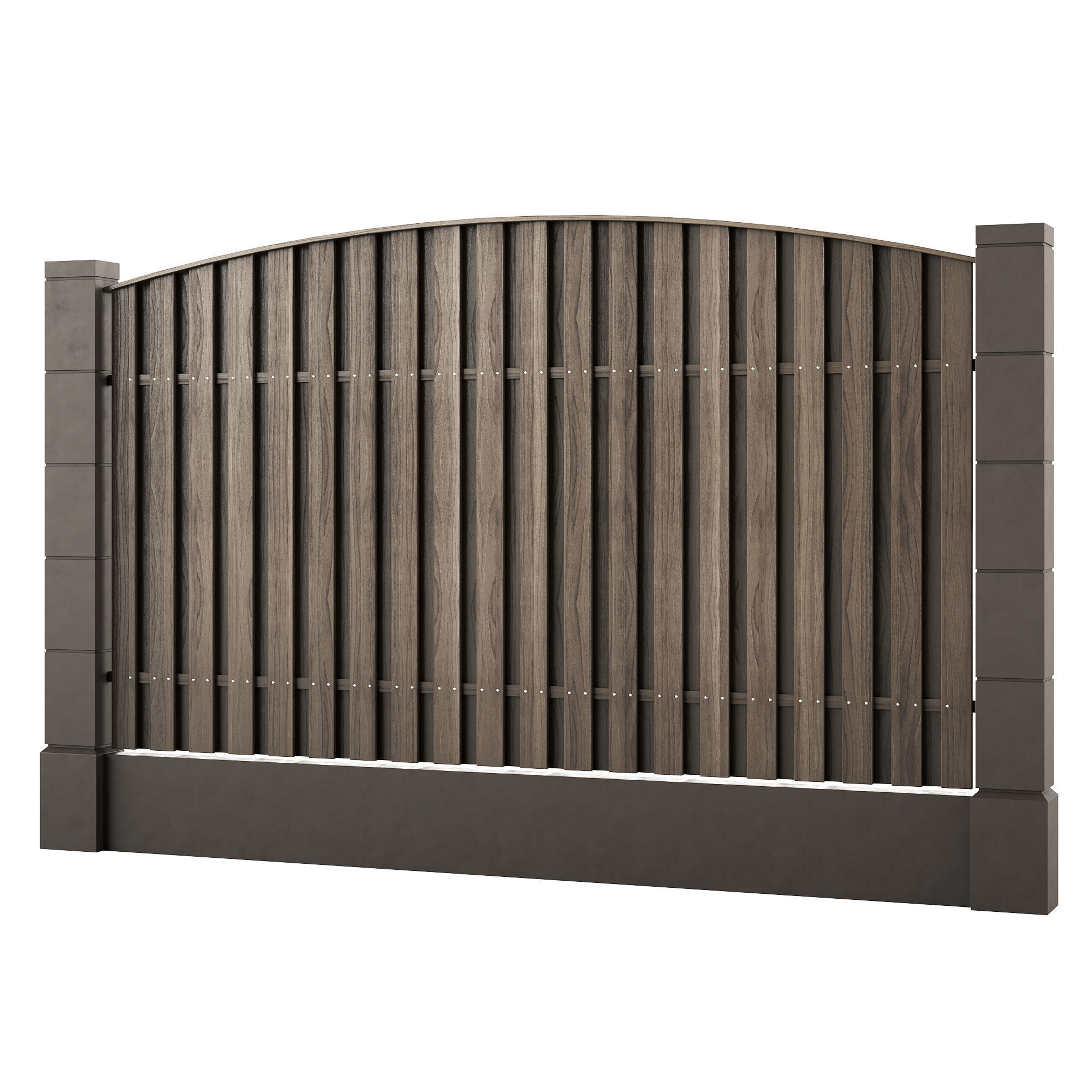 Fences fencing 2 3D model_2