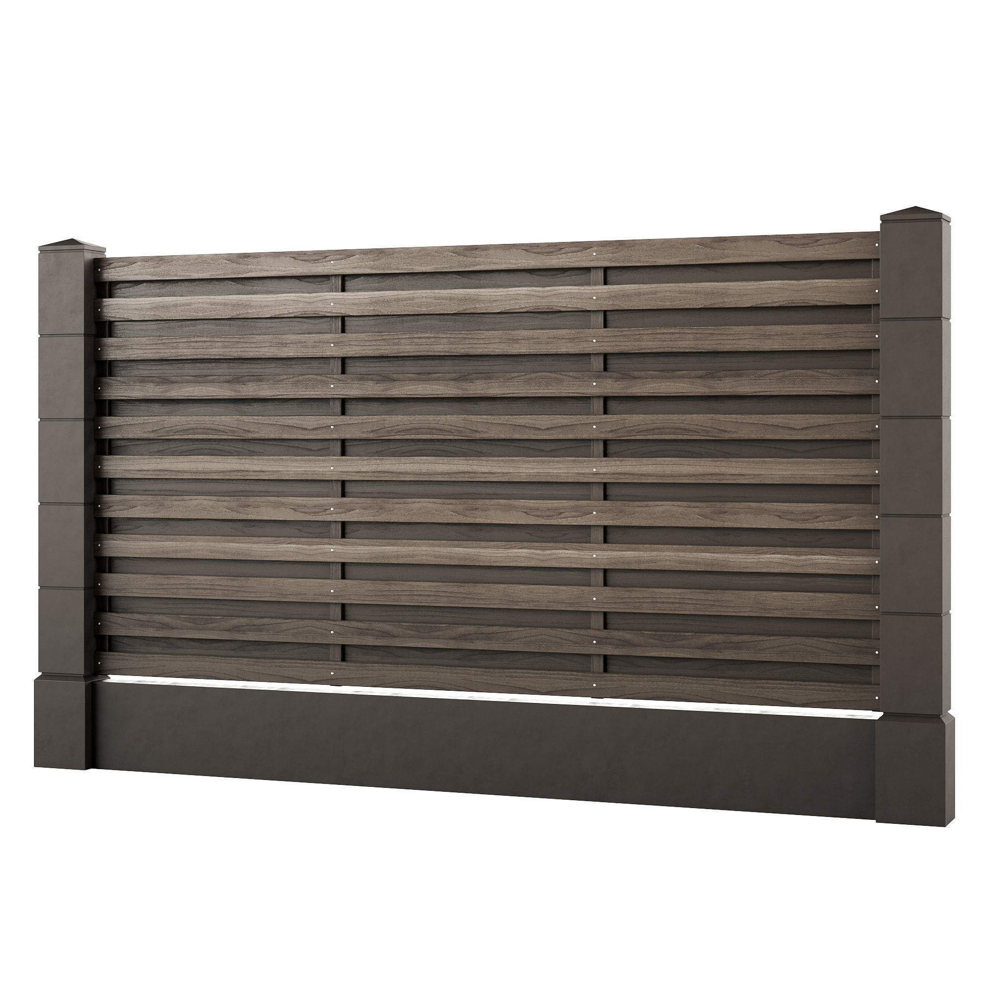 Fences fencing 2 3D model_3