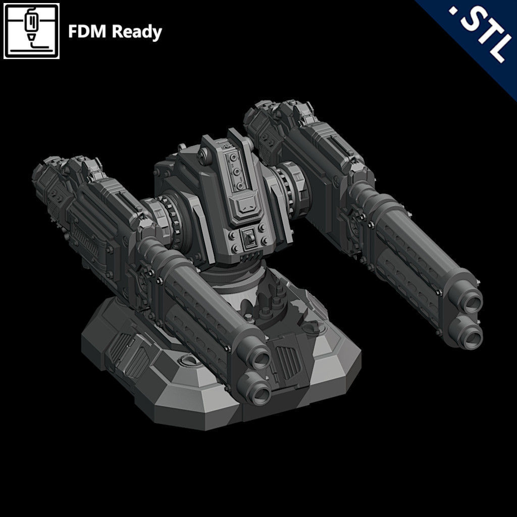 Outside Wall Modular 3D print model_51