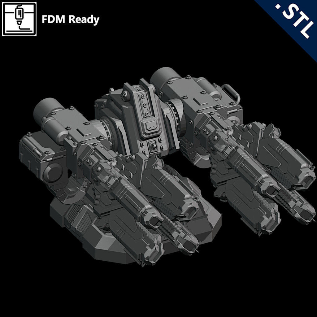 Outside Wall Modular 3D print model_52