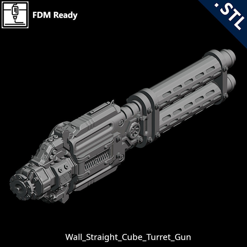 Outside Wall Modular 3D print model_56