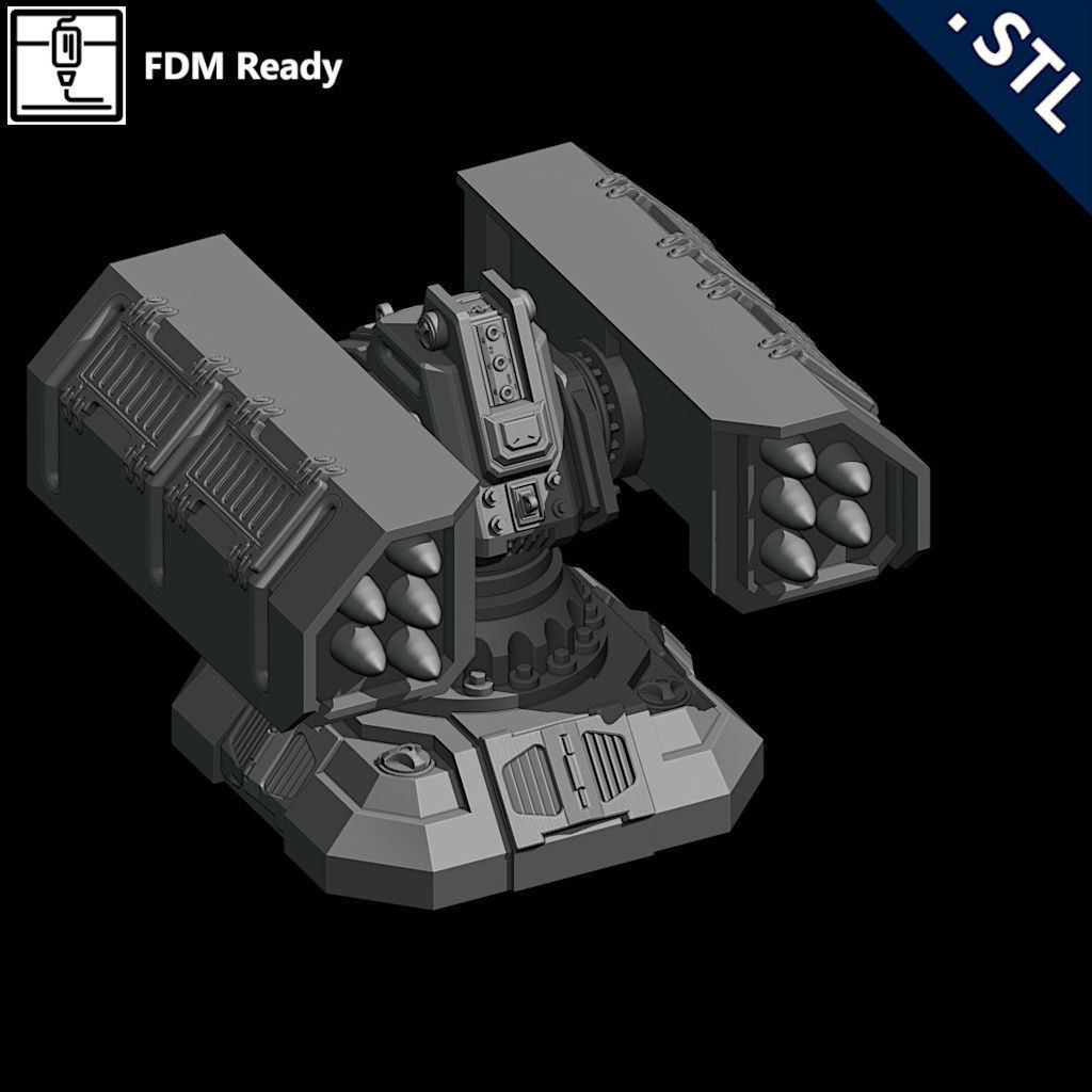 Outside Wall Modular 3D print model_53