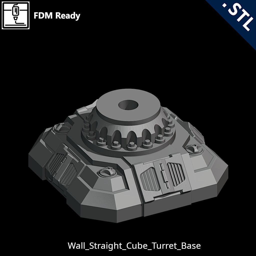 Outside Wall Modular 3D print model_54