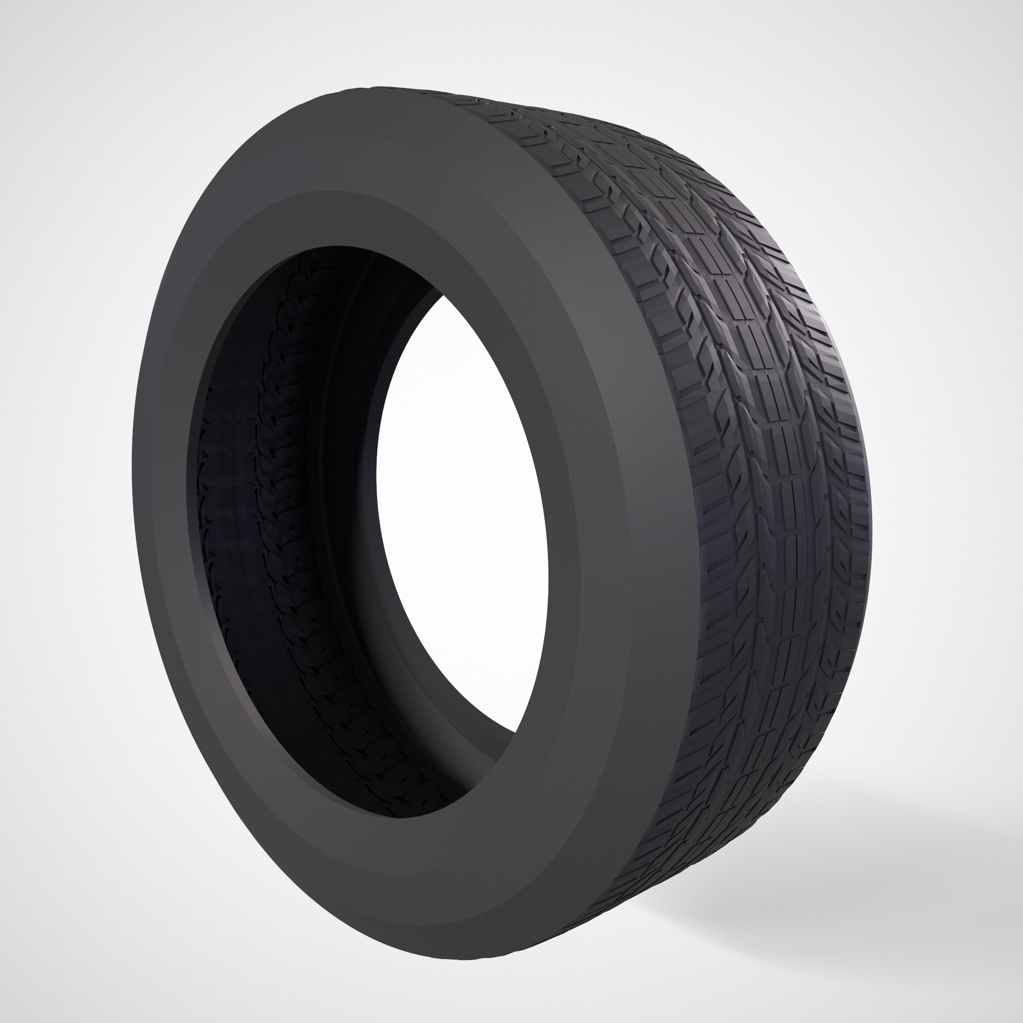 DeLorean DMC-12 1981 TYRE RIM 3D print model_6
