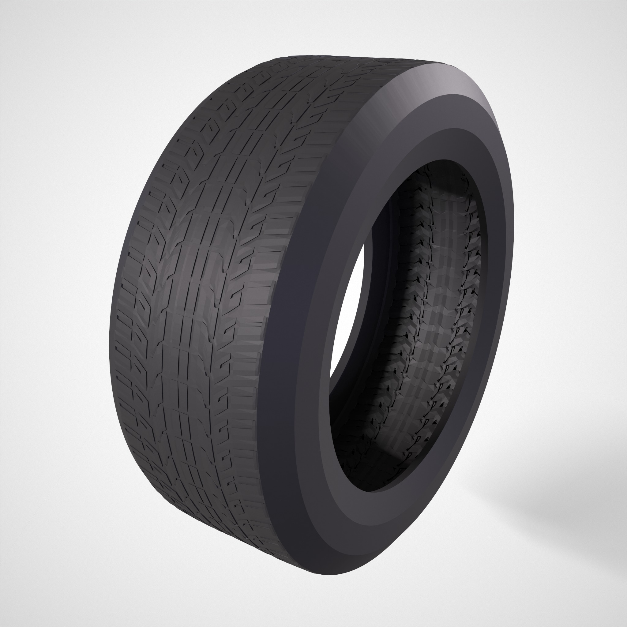 DeLorean DMC-12 1981 TYRE RIM 3D print model_5