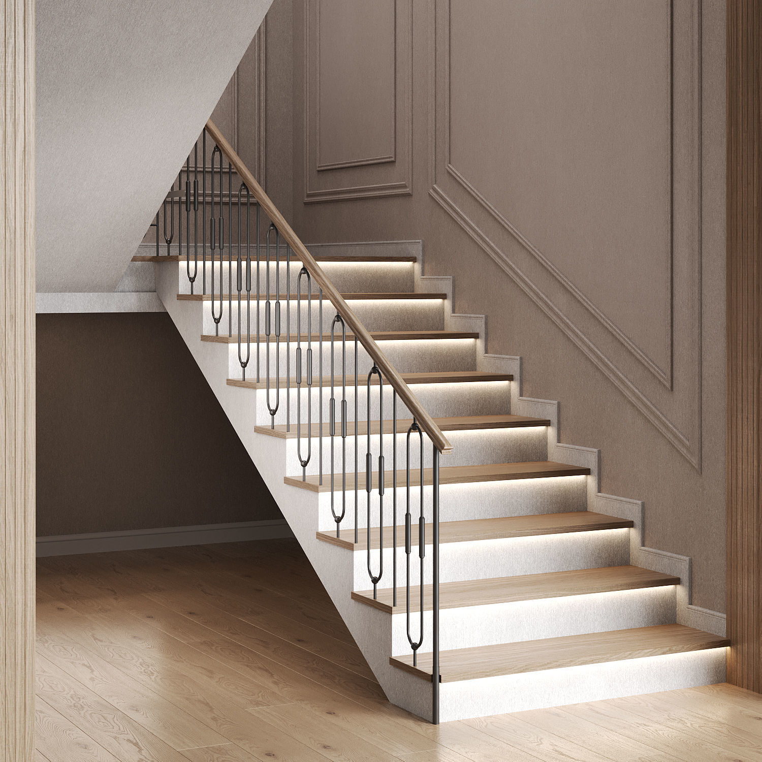 Ladder Stairs 21 3D model_3