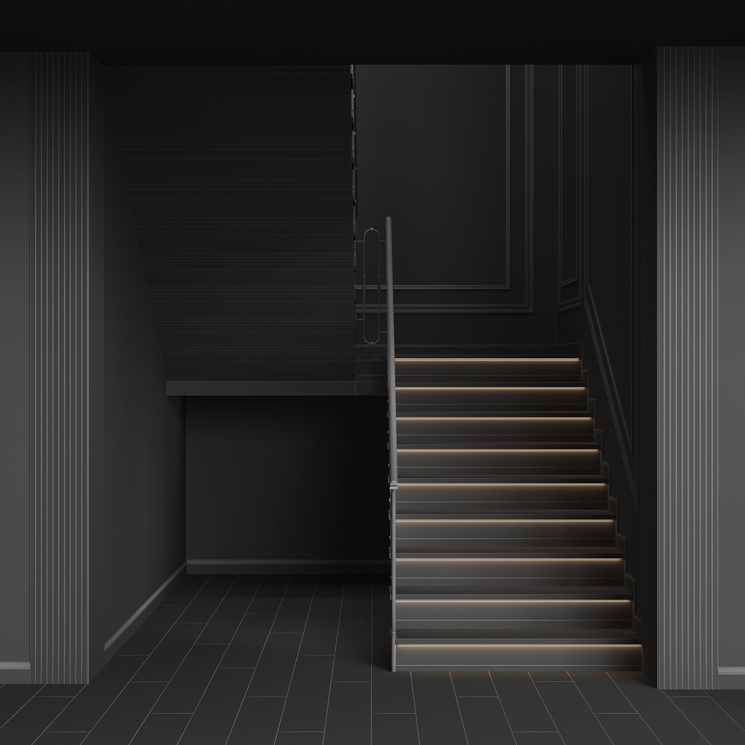 Ladder Stairs 21 3D model_7