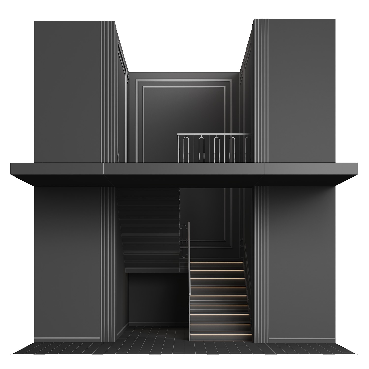 Ladder Stairs 21 3D model_12