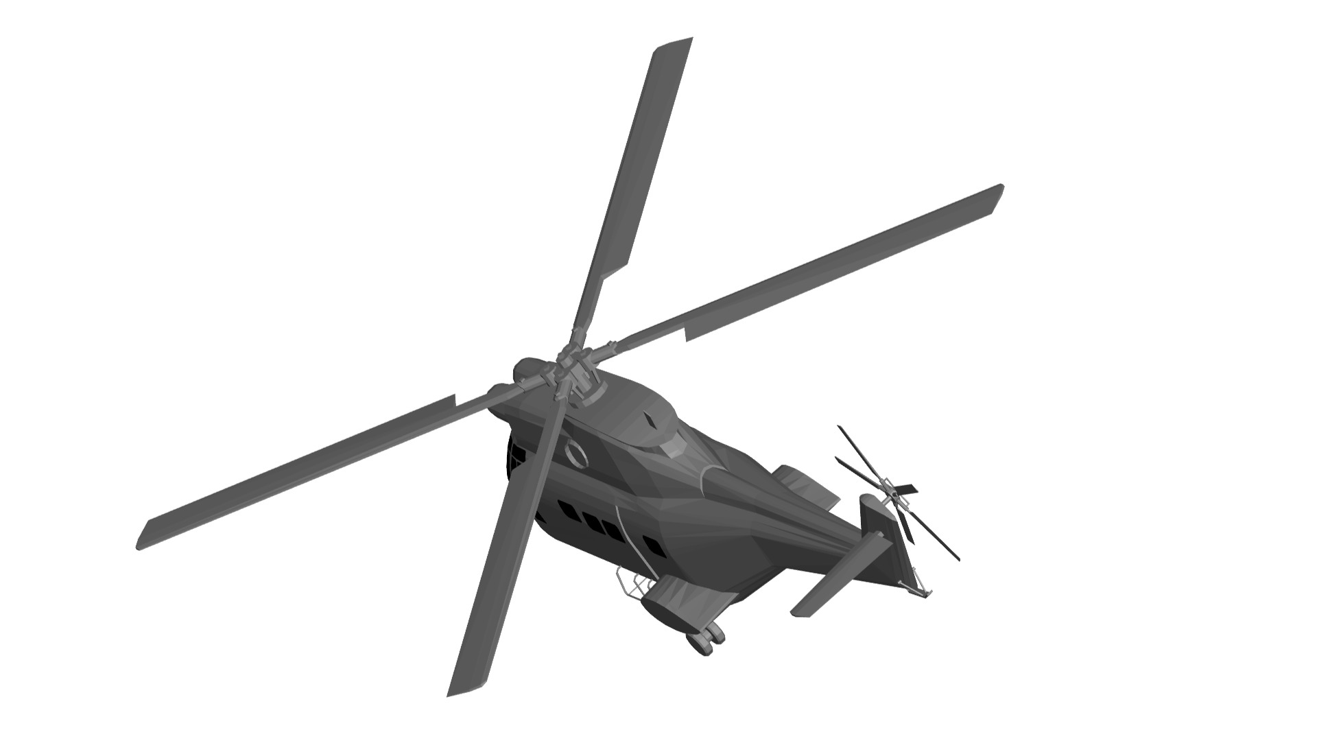 Sud-Aviation SA330 Puma 3D model_3