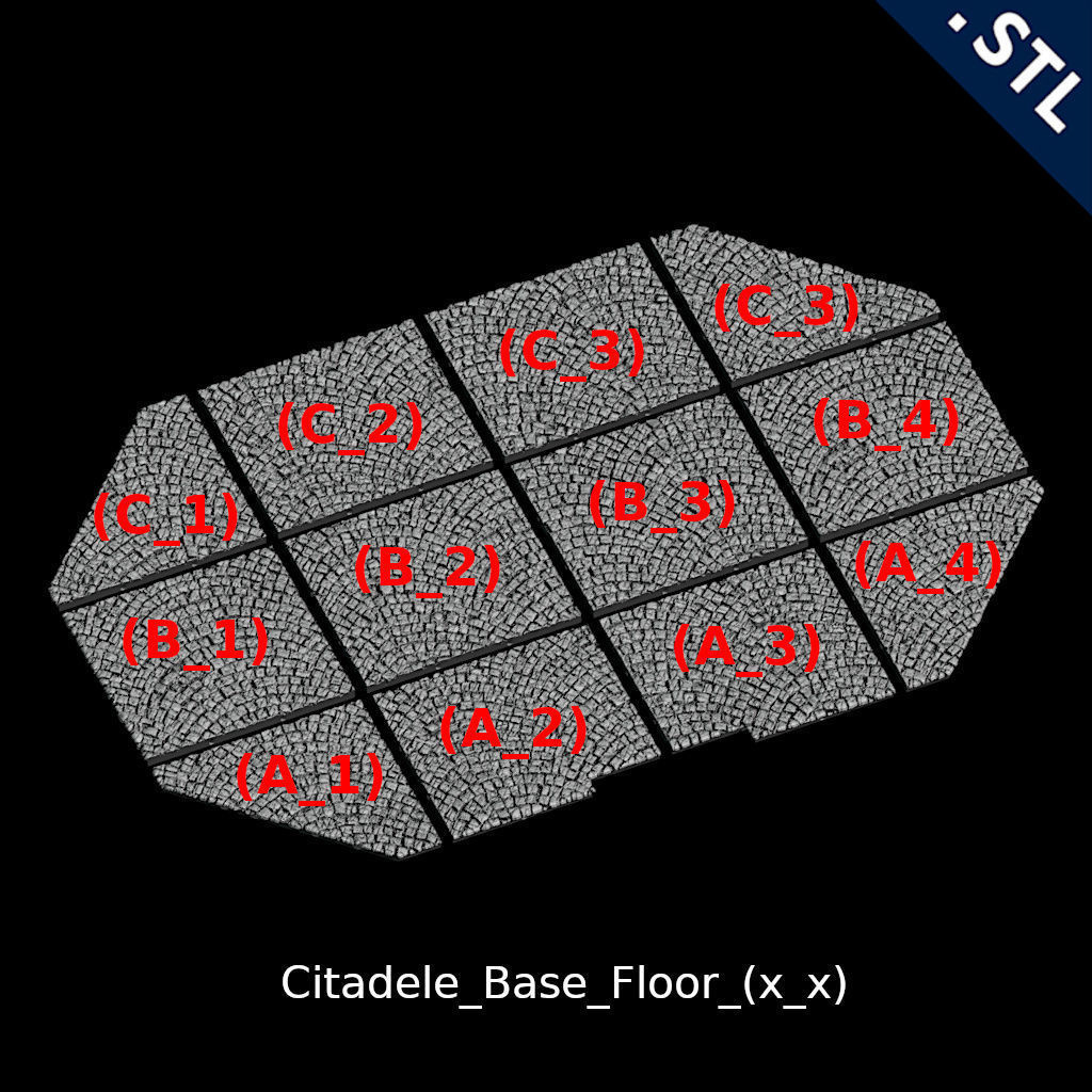 Citadele Complex 3D print model_12