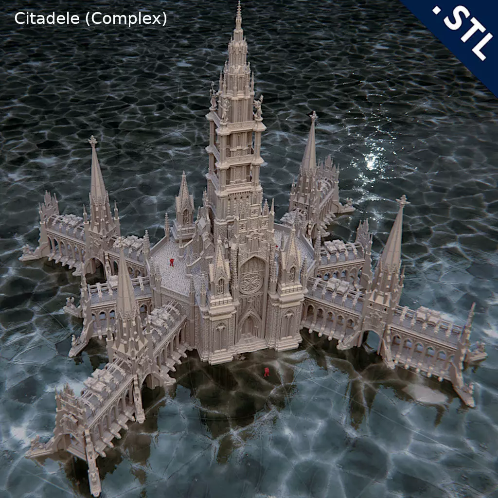 Citadele Complex 3D print model_0