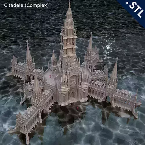 Citadele Complex 3D print model Citadele Complex 3D print model