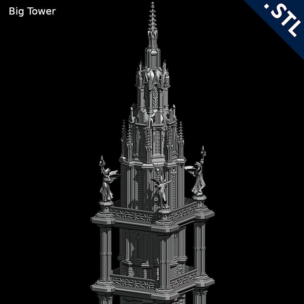 Citadele Complex 3D print model_5