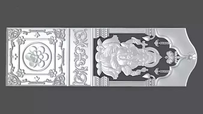 Door pattern god gonesh picture 