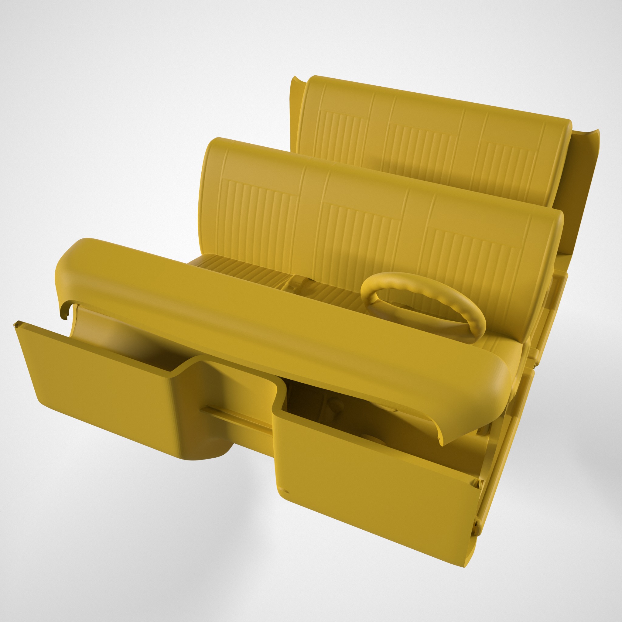 F250 CAR INTERIOR 3D print model_4