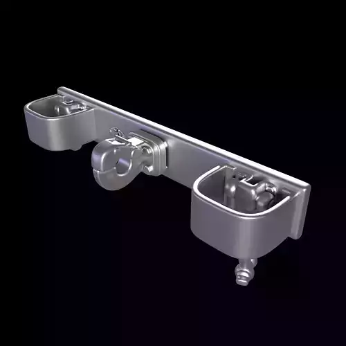 Jeep Kaiser Back Bumper 3D print model