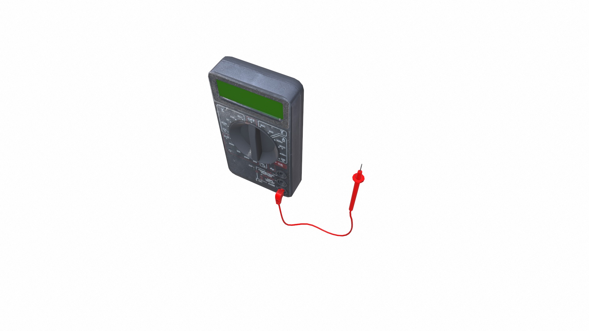 Multimeter Low Poly Low-poly 3D model_6
