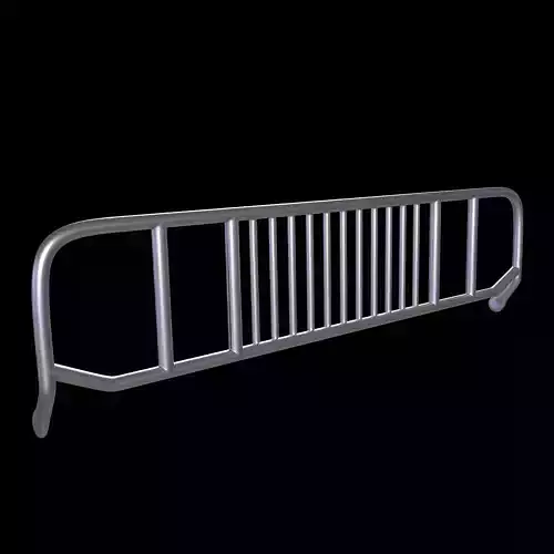 Jeep Kaiser Front Grill 3D print model