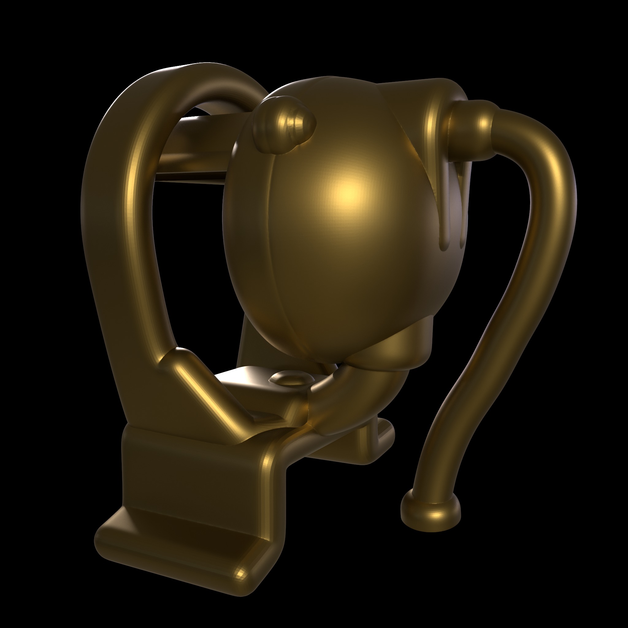 Jeep Kaiser Hood Light 3D print model_3