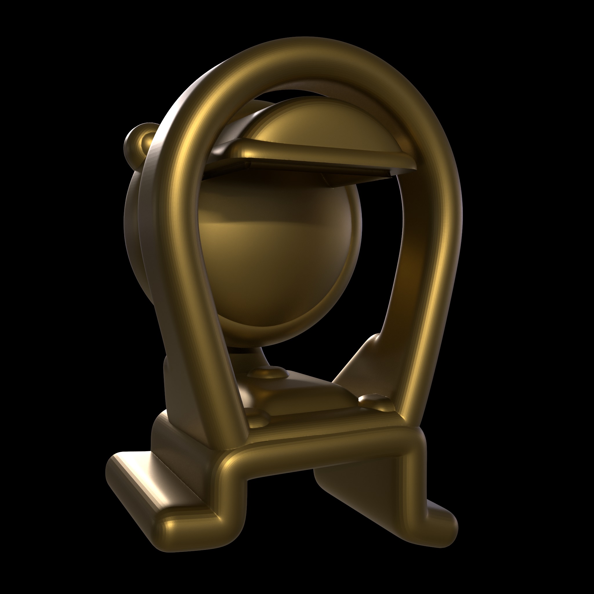 Jeep Kaiser Hood Light 3D print model_1