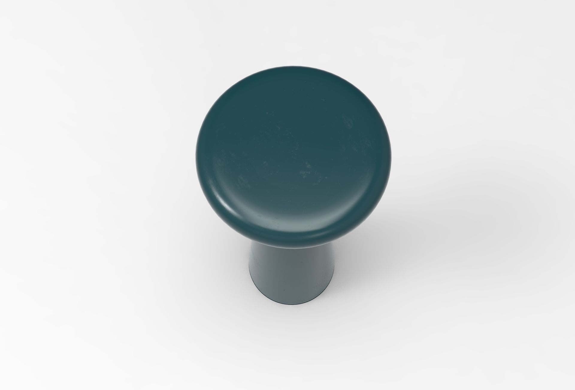 Huru Side Table Low-poly 3D model_1