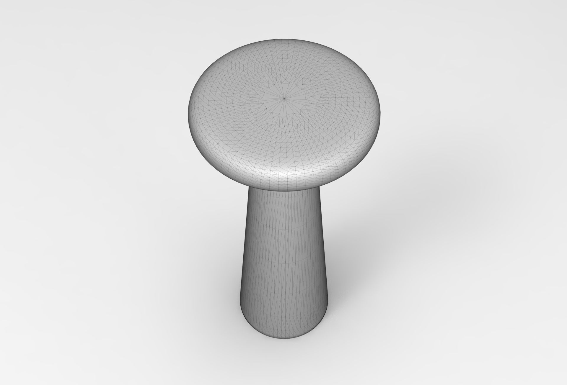 Huru Side Table Low-poly 3D model_6