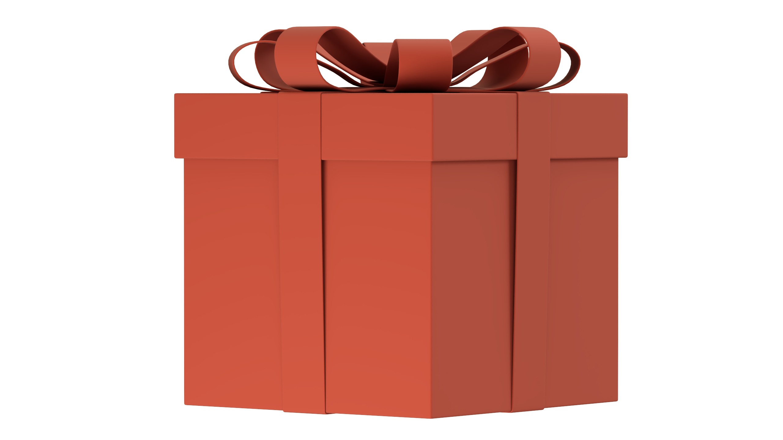 Christmas Box 07 Low-poly 3D model_10