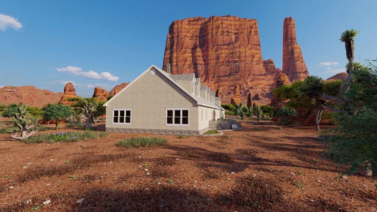 old house-Old Abandoned House 3D model_17