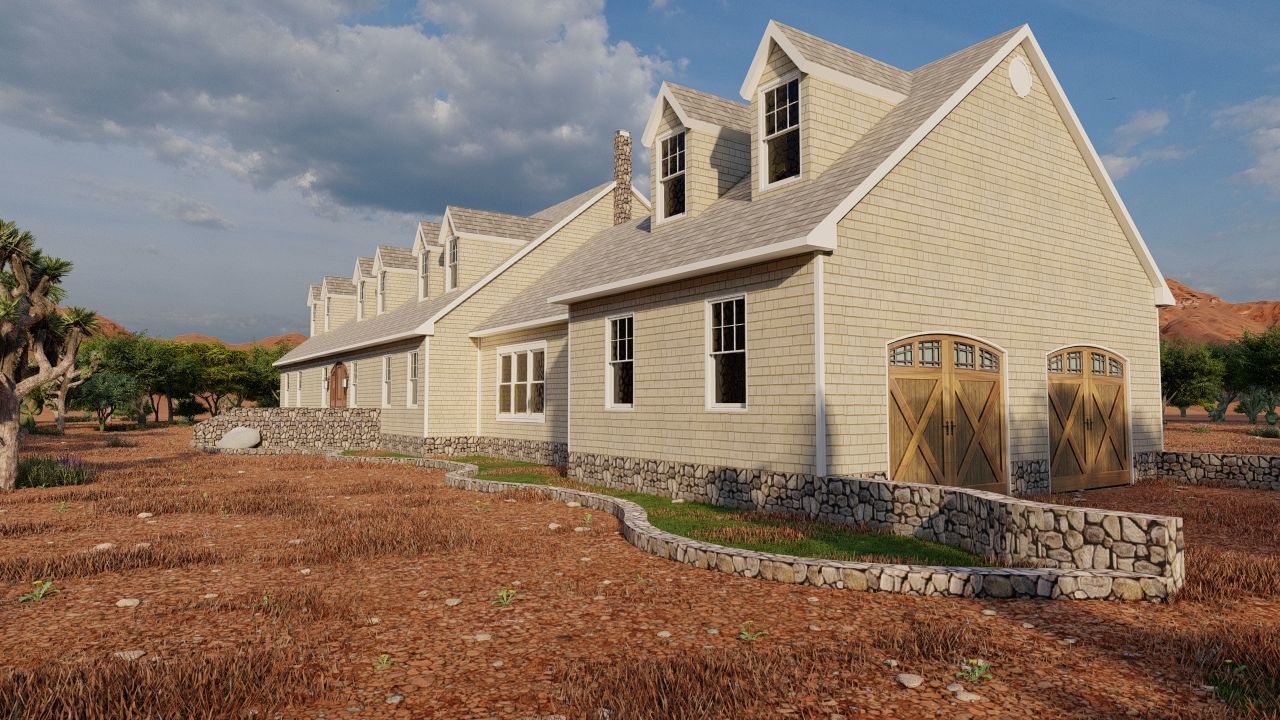 old house-Old Abandoned House 3D model_2