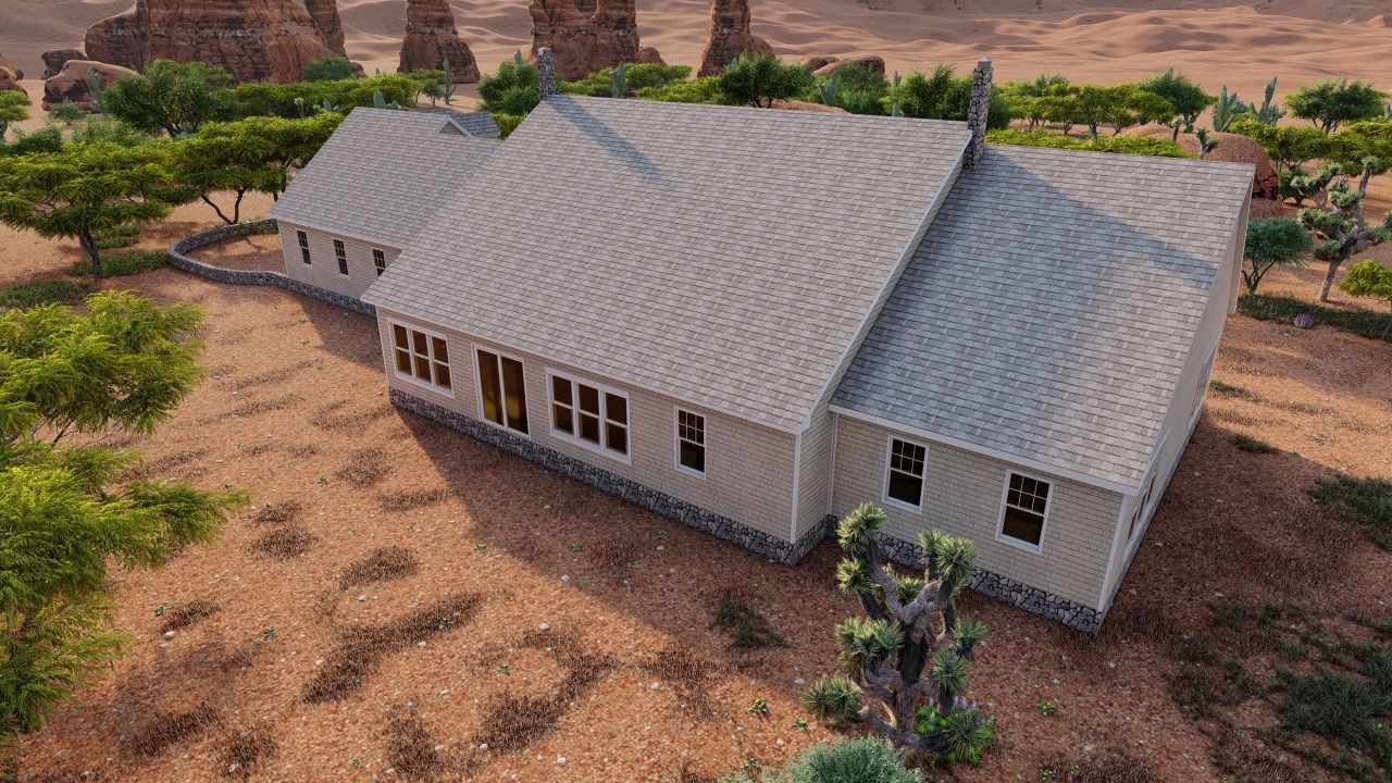 old house-Old Abandoned House 3D model_12