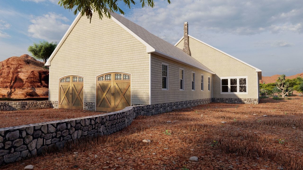 old house-Old Abandoned House 3D model_16