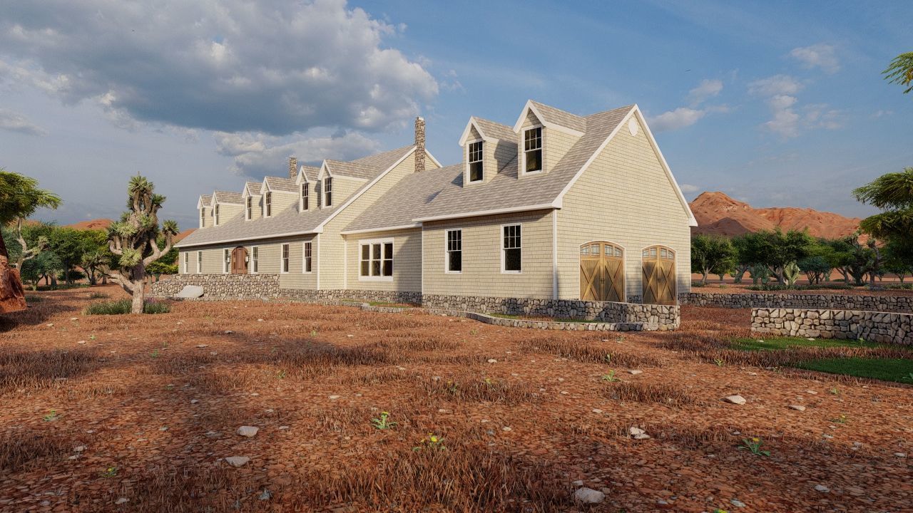 old house-Old Abandoned House 3D model_11