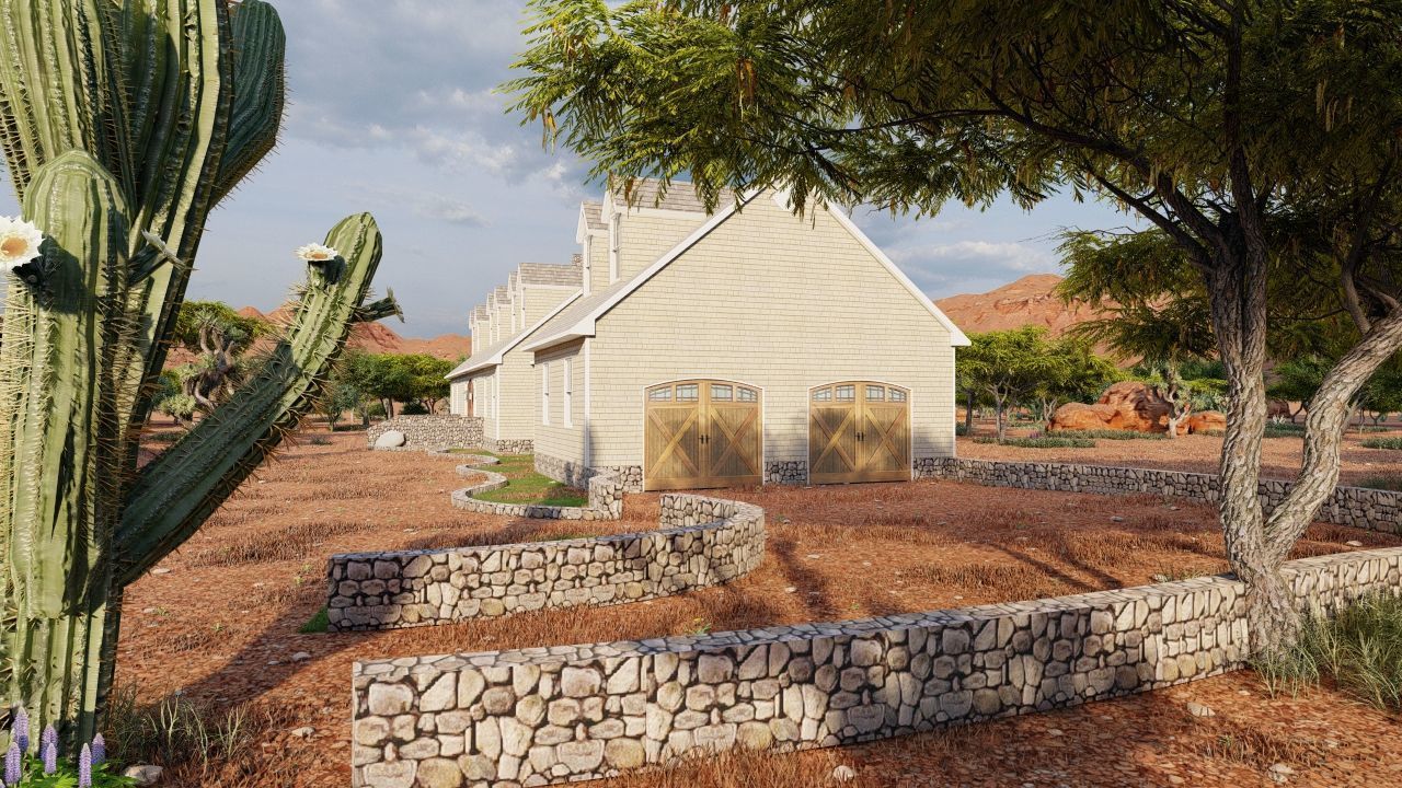 old house-Old Abandoned House 3D model_13