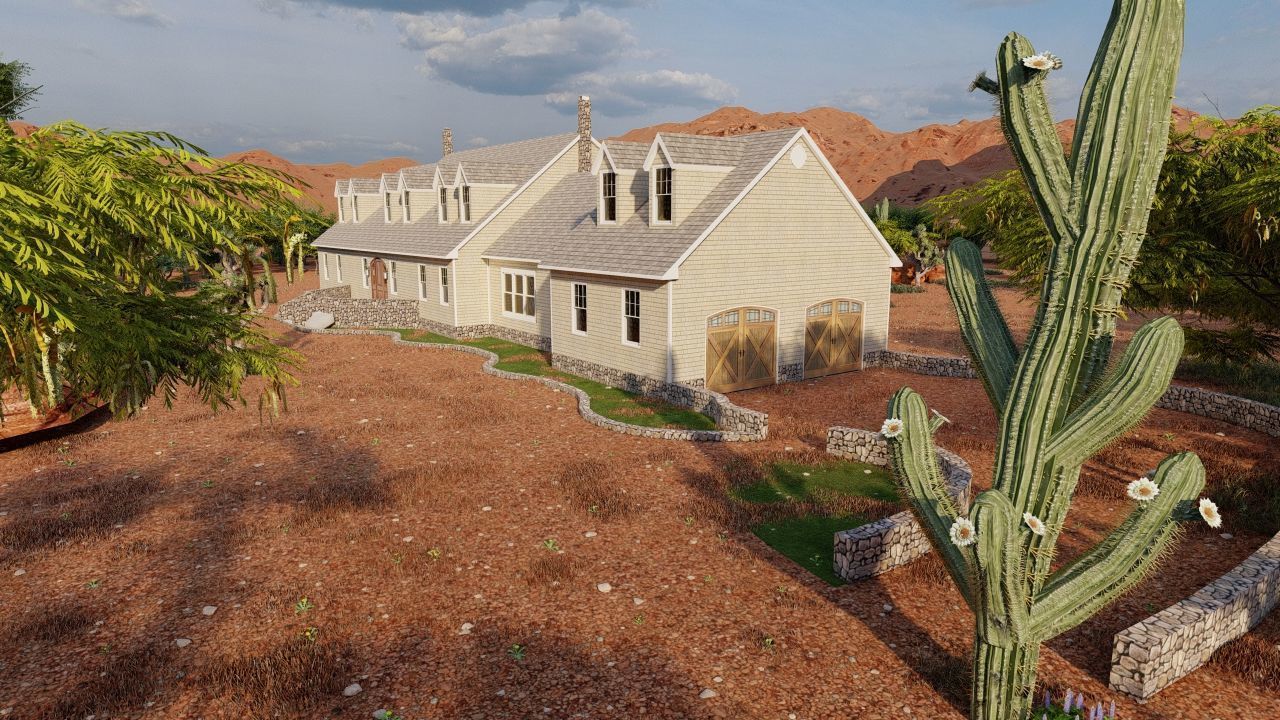 old house-Old Abandoned House 3D model_8