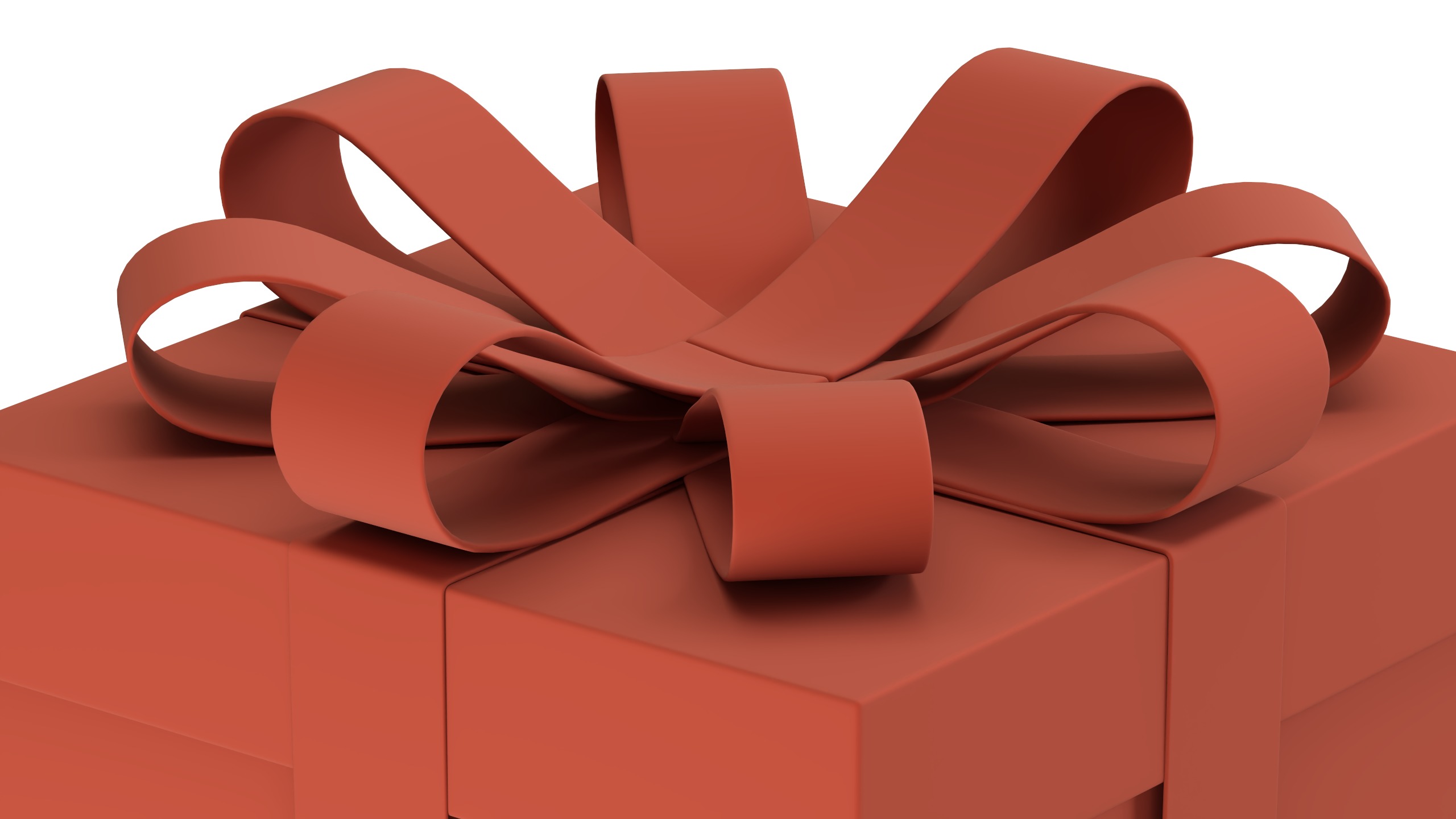 Christmas Box 08 Low-poly 3D model_4