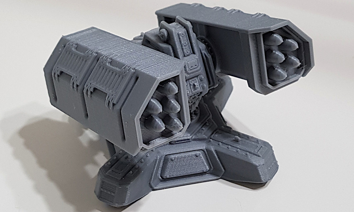 Tanks and Turrets 3D Printable Set 3D print model_55