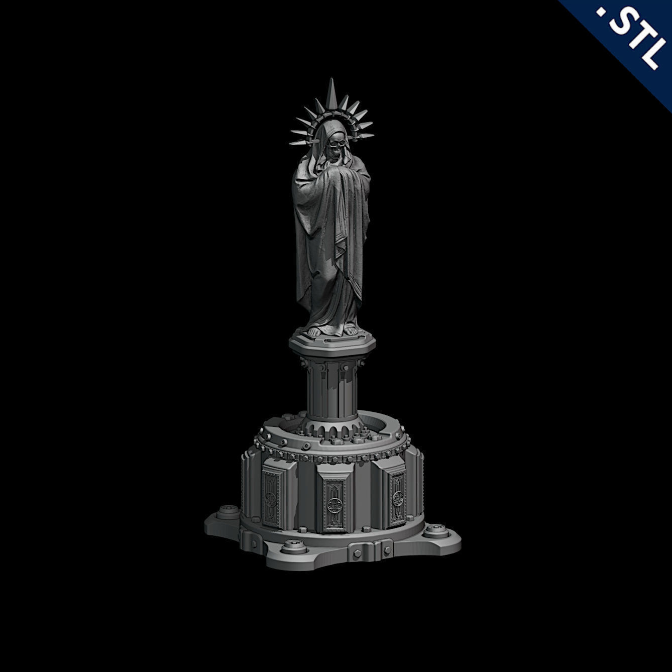 Tanks and Turrets 3D Printable Set 3D print model_17