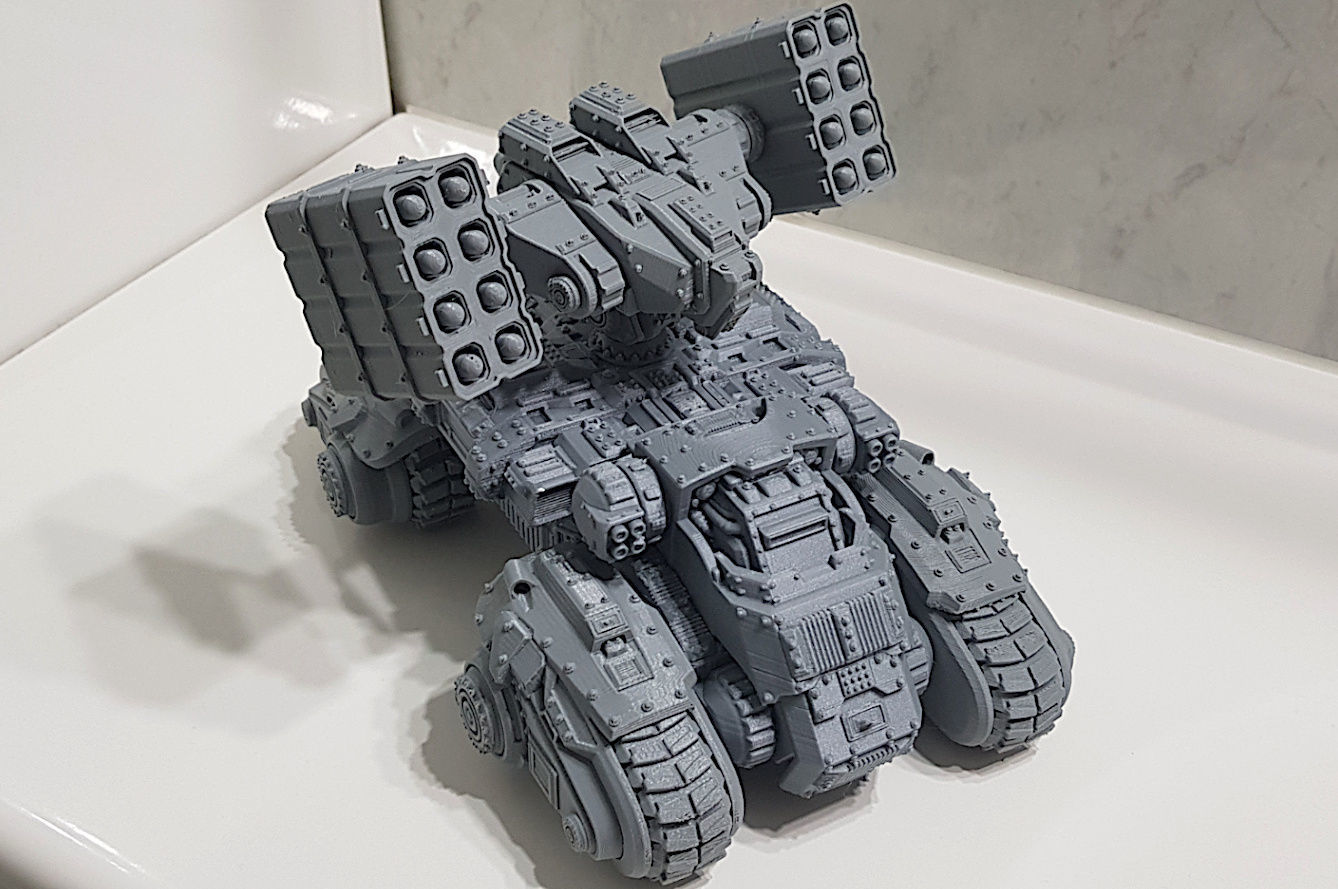 Tanks and Turrets 3D Printable Set 3D print model_45