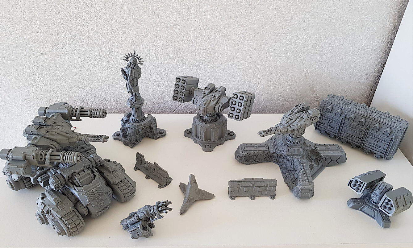 Tanks and Turrets 3D Printable Set 3D print model_43