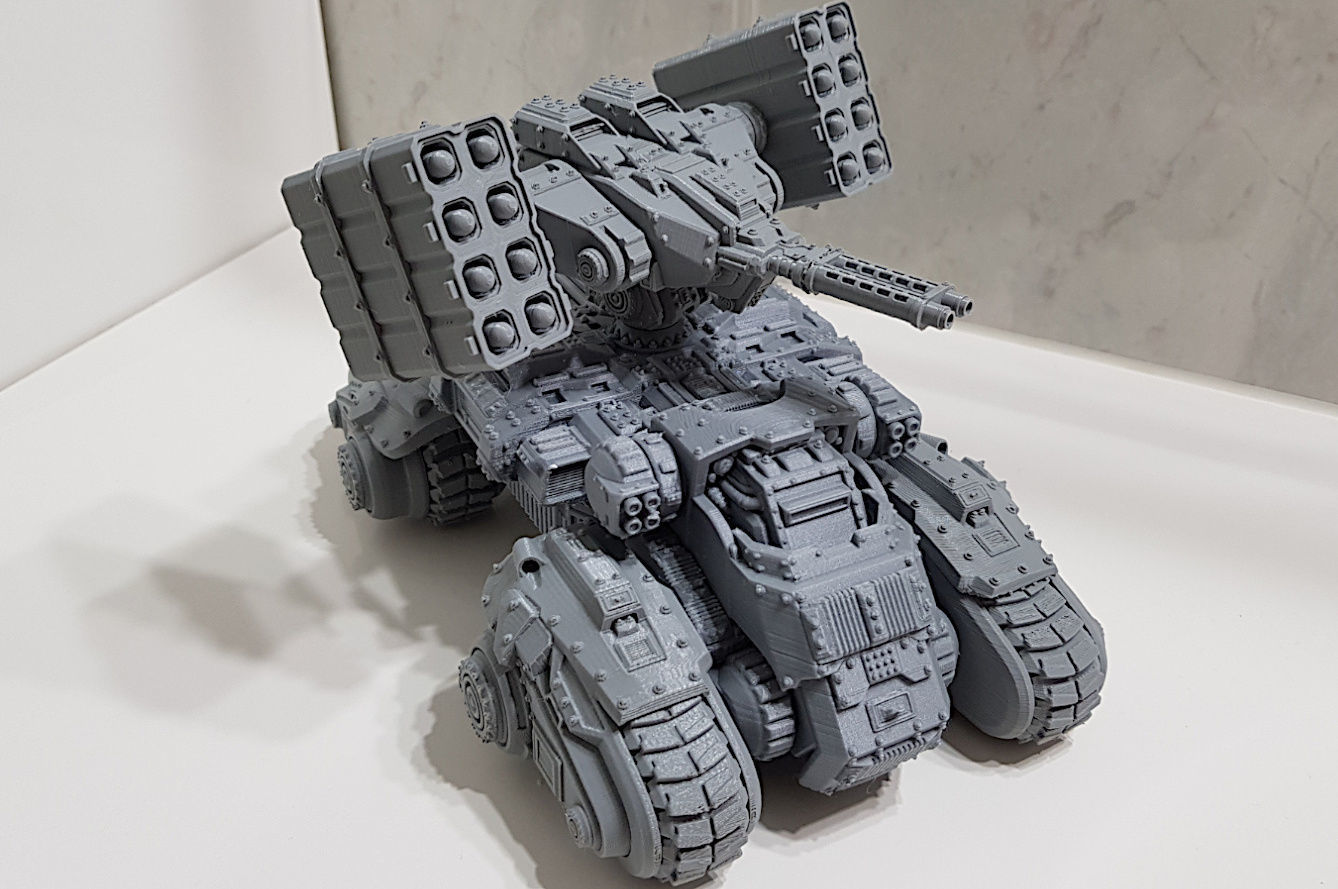 Tanks and Turrets 3D Printable Set 3D print model_51